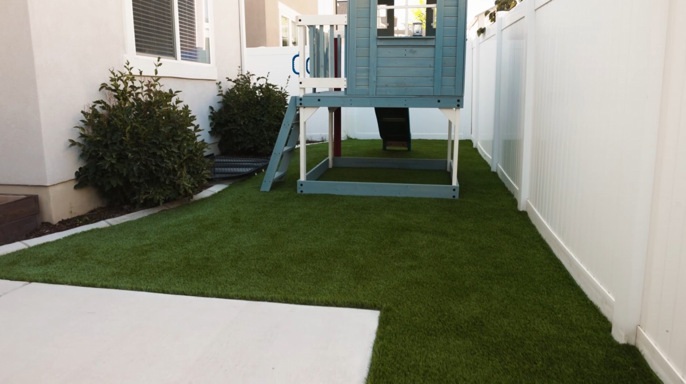 Artificial grass installation for residential and commercial properties in Greenville, NC